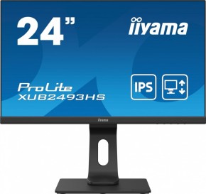 IIYAMA Monitor 24 cale XUB2493HS-B4 IPS, HDMI, DP, VGA, 2x2W, HAS