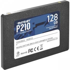 Patriot 128GB P210 450/430 MB/s SATA III 2.5 Dysk SSD P210S128G25
