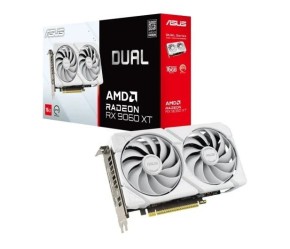 Asus Karta graficzna Radeon RX 9060 XT DUAL-RX9060XT-16G-WHITE