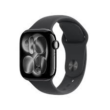 Apple Watch Series 11• GPS™ 42mm™ Głęboka aluminiowa koperta z czarnym paskiem sportowym - S / M