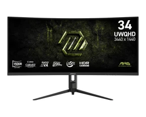 MSI Monitor 34 cale MAG 342CQRF E20 UWQHD/Curved/200Hz/czarny