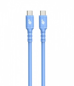 TB Kabel USB C - USB C 1m silikonowy niebieski