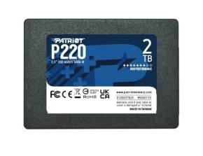 Patriot P220 2.5 inches 2TB 550/500MB/s SATA III Dysk SSD P220S2TB25