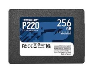 Patriot P220 256GB 550/490 MB/s SATA III 2,5 Dysk SSD P220S256G25