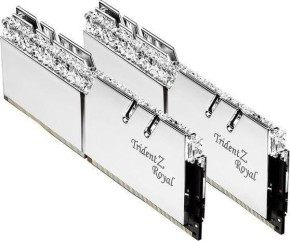 G.SKILL Pamięć do PC DDR4 32GB (2x16GB) TridentZ Royal RGB DDR4  3200MHz CL16 XMP2 srebrna