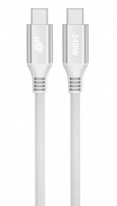 TB Kabel USB C - USB C 1m 240W biały