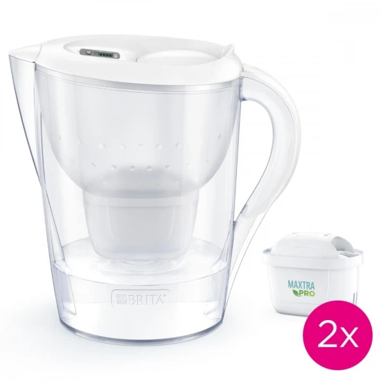 Brita Dzbanek filtrujacy 3,5l Marella XL + 2 wkłady filtrujące MAXTRA PRO Pure Performance