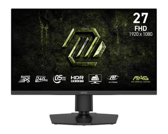 MSI Monitor 27 cali MAG 272PF X24 LED/FHD/FLAT/240Hz/czarny