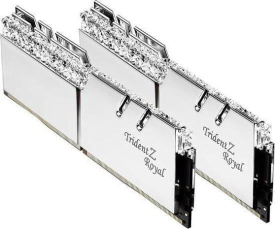 G.SKILL Pamięć do PC DDR4 32GB (2x16GB) TridentZ Royal RGB DDR4  3200MHz CL16 XMP2 srebrna