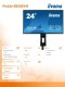 IIYAMA Monitor 24 XB2481HS-B1 SLIM AMVA+, HDMI, DVI, PIVOT, Głośniki