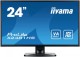 IIYAMA Monitor 24 X2481HS-B1 SLIM AMVA+, HDMI, DVI, 6 ms, Głośniki