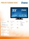IIYAMA Monitor 23cale T2336MSC-B2AG IPS/10P/HDMI/USB/GLOS/AG