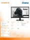 IIYAMA Monitor 21.5 cala G2230HS-B1 0.8ms,HDMI,DP,2x1W,FreeSync