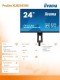 IIYAMA Monitor 24 cale XUB2493HS-B4 IPS, HDMI, DP, VGA, 2x2W, HAS