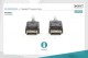 Digitus Kabel połączeniowy DisplayPort z zatrzaskami 4K 60Hz UHD Typ DP/DP M/M czarny 3m
