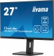 IIYAMA Monitor 27 cali XUB2797UHSNP-B1, 4K, IPS, DP, HDMI, USB-C, Pivot, HAS