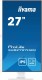 IIYAMA Monitor 27 cali XUB2797HSN-W2 IPS,FHD,USB-C Dock,HAS,300cd,1ms,sRGB99%,100Hz,HDMI,DP-out,USBx4,RJ45,2x2W/5y/