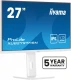 IIYAMA Monitor 27 cali XUB2797HSN-W2 IPS,FHD,USB-C Dock,HAS,300cd,1ms,sRGB99%,100Hz,HDMI,DP-out,USBx4,RJ45,2x2W/5y/