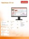 Lenovo Monitor ThinkVision T27-40 27 cali 64A5ZAT6EU
