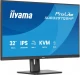 IIYAMA Monitor 32 cale XUB3297QSNP-B1 IPS,QHD,USB-C DOCK (95W), USB HUB 4x, KVM,  RJ45, GW 5 LAT