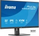 IIYAMA Monitor 32 cale XUB3297QSNP-B1 IPS,QHD,USB-C DOCK (95W), USB HUB 4x, KVM,  RJ45, GW 5 LAT