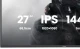 IIYAMA Monitor 27 cali GB2741HSU-B1 IPS,FHD,144Hz,1ms,2xUSB,350cd,HDMI,DP,  HAS (150) PIVOT