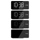 GreenBlue Radiobudzik cyfrowy LED GB172 radio FM, alarm, zegar 12/24, zasilanie USB 5V DC, CR2032