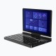 Laptop GPD-Pocket-4 Ryzen 7 8840U/8" WQXGA (2560x1600) Touchscreen 144Hz IPS/x360/LAN/16GB/SSD 1TB/BT/BLKB/FPR/x360/Radeon 780M 3GB/Win 11 Graphite