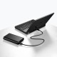 Laptop GPD-Pocket-4 Ryzen 7 8840U/8" WQXGA (2560x1600) Touchscreen 144Hz IPS/x360/LAN/16GB/SSD 1TB/BT/BLKB/FPR/x360/Radeon 780M 3GB/Win 11 Graphite
