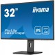IIYAMA Monitor 32 cale XB3270QS-B5 IPS,WQHD,HDMI,DP,DVI,HAS(150mm)