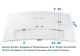 Samsung Monitor 34 cale ViewFinity S6 VA 3440x1440 UWQHD 21:9 1xHDMI 1xDP 2xTB 4.0(90W/15W) 3xUSB 3.0 LAN(RJ45) 5ms 100Hz HAS+PIV zakrzyw. gł. biały 3
