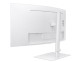 Samsung Monitor 34 cale ViewFinity S6 VA 3440x1440 UWQHD 21:9 1xHDMI 1xDP 2xTB 4.0(90W/15W) 3xUSB 3.0 LAN(RJ45) 5ms 100Hz HAS+PIV zakrzyw. gł. biały 3