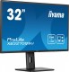 IIYAMA Monitor 32 cale XB3270QSU-B1 IPS,WQHD,HDMI,DP,100Hz,250cd,3ms,2x2W,  3xUSB(3.2),FlickerFree,VESA,HAS(150mm)