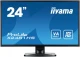 IIYAMA Monitor 24 X2481HS-B1 SLIM AMVA+, HDMI, DVI, 6 ms, Głośniki