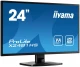 IIYAMA Monitor 24 X2481HS-B1 SLIM AMVA+, HDMI, DVI, 6 ms, Głośniki