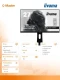 IIYAMA Monitor 27 GB2730HSU-B1 1MS,HDMI,DP,USB,PIVOT,FLICKER FREE,