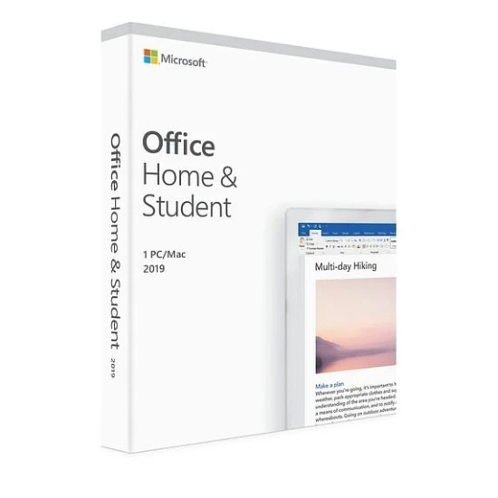 Microsoft Office Home &amp; Student 2019 PL P6 Box Win/Mac 32/64bit 79G-05160 Zastępuje P/N: 79G-05037