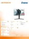 IIYAMA Monitor 27 cali GB2770QSU-B1 0.5ms,IPS,DP,HDMI,165Hz,400cd/m2,USBx2