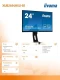 IIYAMA Monitor 24 cale XUB2494HSU-B1 VA,FHD,HDMI,DP,VGA,USB,HAS