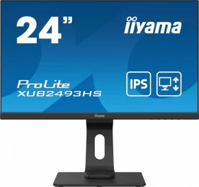 IIYAMA Monitor 24 cale XUB2493HS-B4 IPS, HDMI, DP, VGA, 2x2W, HAS