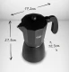 Camry Kawiarka-zaparzacz do Espresso 520ml   AD 4420