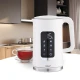 Feel-Maestro Czajnik elektryczny z regulacją temperatury 1,7l 2200W MR-024-WHITE