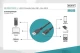 Digitus Kabel połączeniowy USB 3.1 Gen.1 SuperSpeed 5Gbps Typ USB A/microUSB B M/M czarny 0,25m