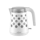 Feel-Maestro Czajnik elektryczny 1,7l 2200W "KROPKI" MR-045-WHITE