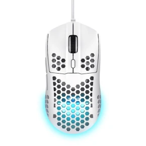 Trust Mysz gamingowa lekka biała GXT928W HELOX