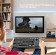 Techly Klawiatura bezprzewodowa BT/RF 2.4GHz touchpad LED