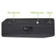 Techly Klawiatura bezprzewodowa BT/RF 2.4GHz touchpad LED
