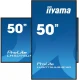 IIYAMA Monitor 50 cali LH5075UHS-B1AG,24/7,VA,ANDROID.11,4K,3xHDMI,DP,RJ45,  2xUSB,2x10W