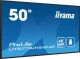 IIYAMA Monitor 50 cali LH5075UHS-B1AG,24/7,VA,ANDROID.11,4K,3xHDMI,DP,RJ45,  2xUSB,2x10W