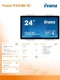 IIYAMA Monitor 24 TF2415MC-B2 pojemnościowy 10PKT, pianka, HDMI, DP